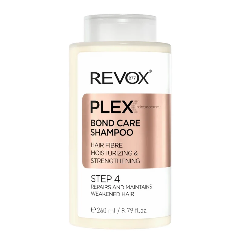 REVOX B77 PLEX Shampooing Réparateur Bond Care Step 4 – 260ml