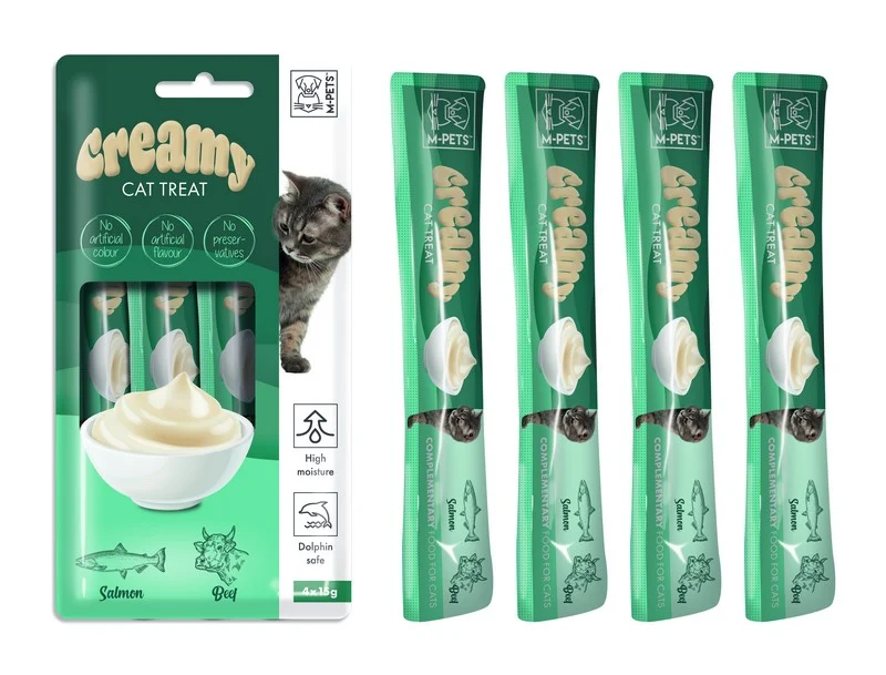 Creamy Cat Salmón y Ternera