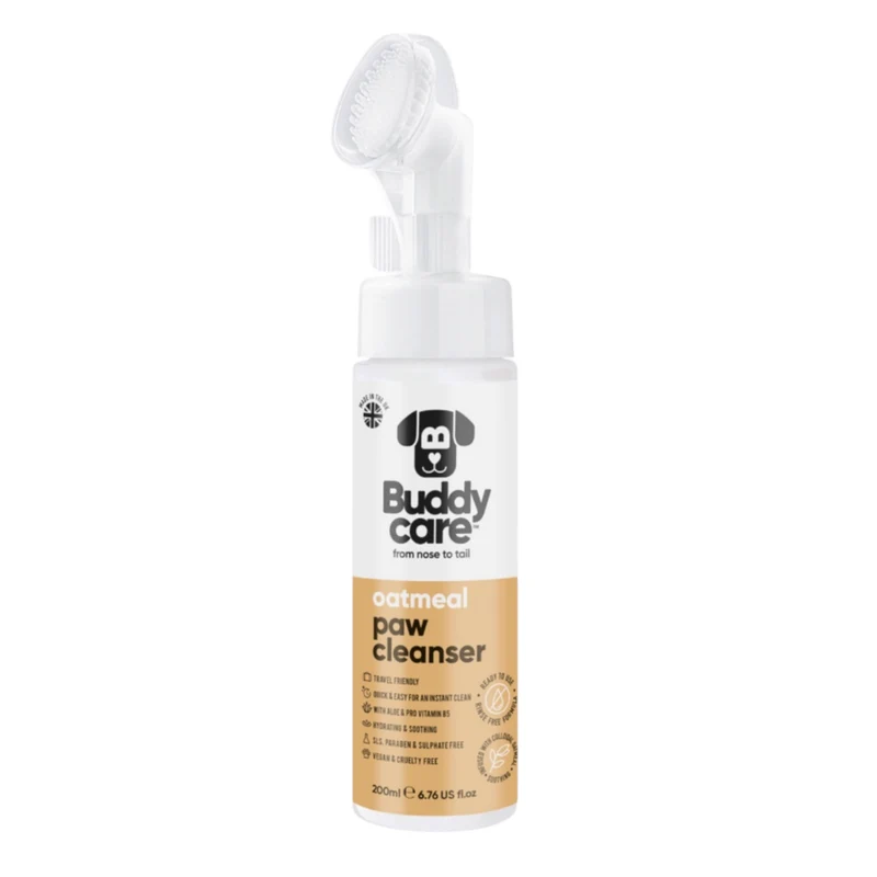 Buddy Care Limpiador de Patas de Avena para Perros 200ml