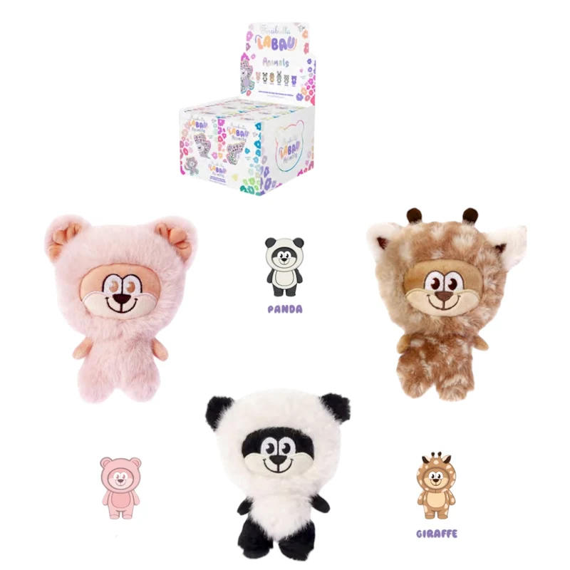 Peluche LABAU Animals | Juguete Sorpresa en Caja Ciega para Perros