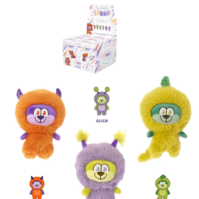 Peluche LABAU Monsterz | Juguete Sorpresa en Caja Ciega para Perros