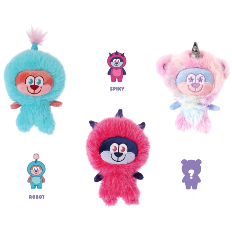 Peluche LABAU Monsterz | Juguete Sorpresa en Caja Ciega para Perros