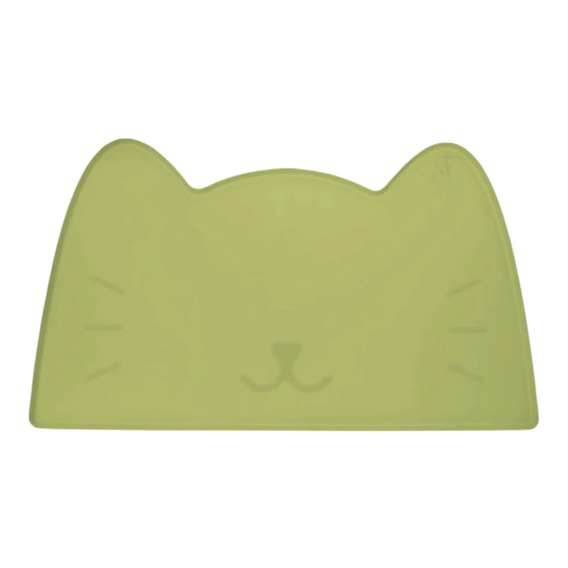 Tapete de silicona para comedero de gato Amorcromia