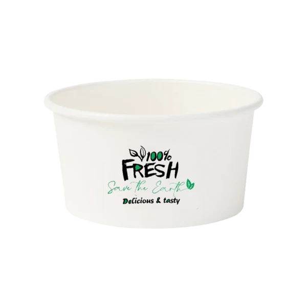 Tarrina Helado Blanca 120ml (4oz)