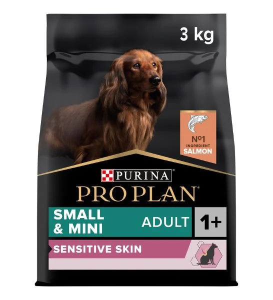 PURINA Pro Plan Optiderma Salmon Small & Mini Sensitive Skin Adult Dog Dry Food 3KG