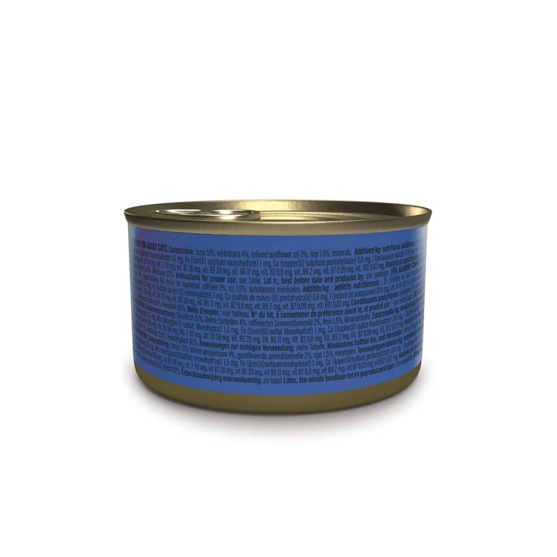Schesir Tuna With Whitebaits In Jelly Adult Wet Cat Food 85G