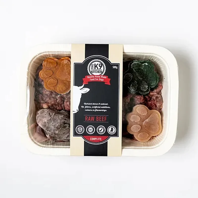 The K9 Kitchen Beef Raw Complete Dog Food