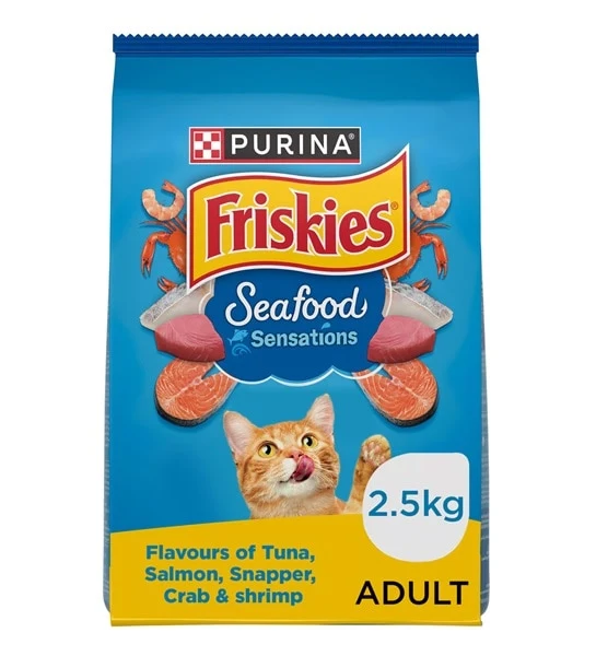 Friskies Seafood Sensations Cat Dry Food