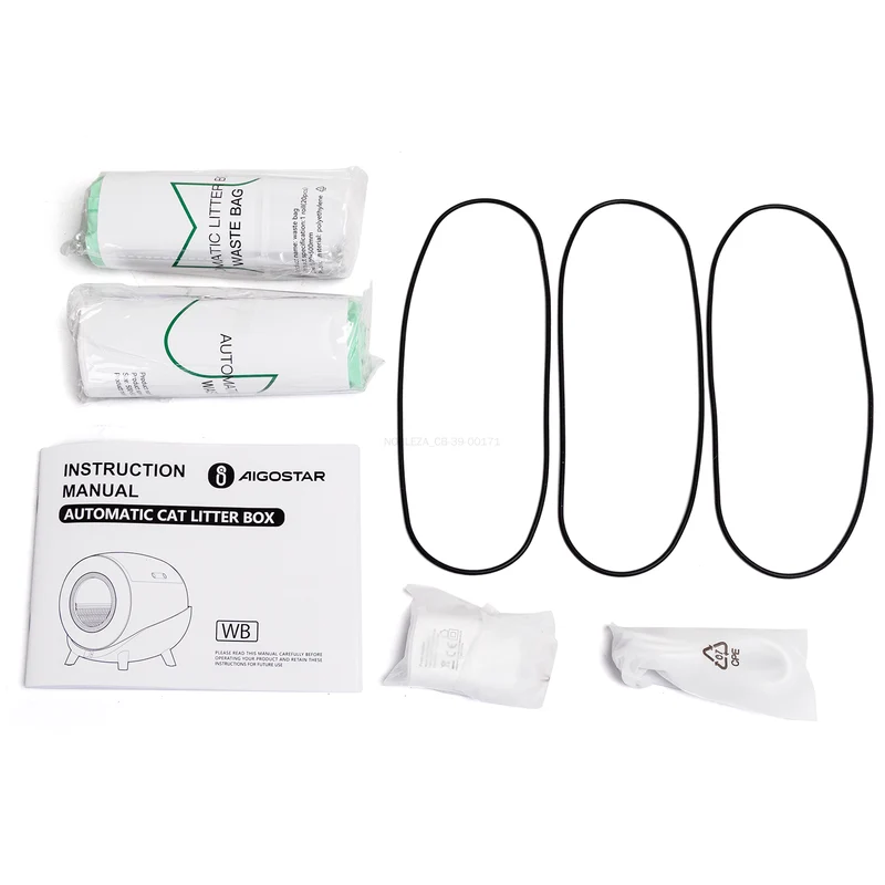 Arenero inteligente automático SL01 con App – Blanco