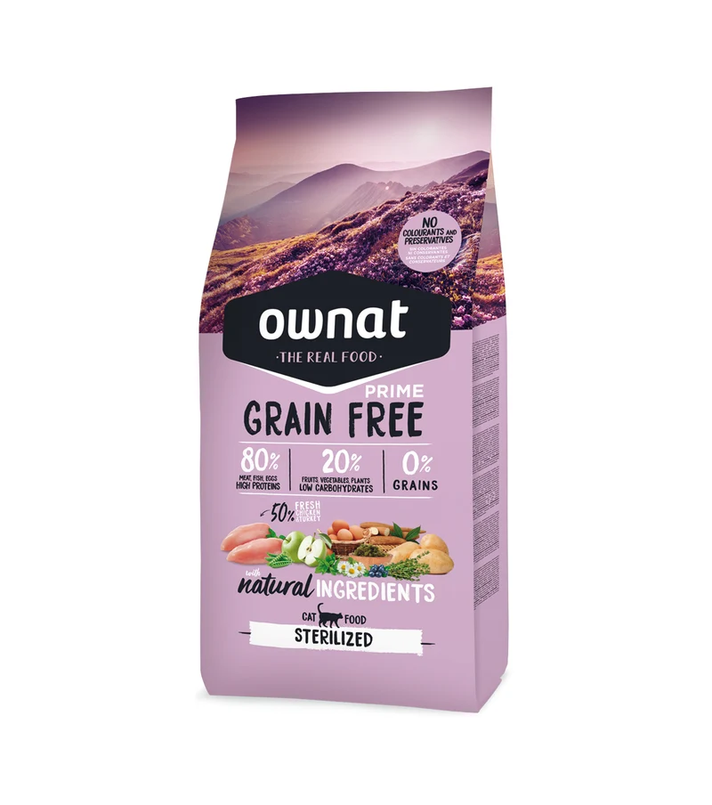 Ownat Gf Prime Sterilized Pollo y Pavo