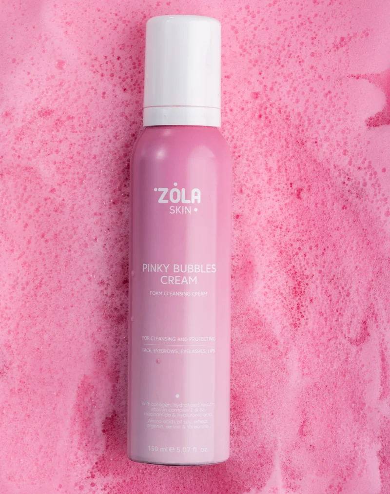 ZOLA Pinky Bubbles Cream