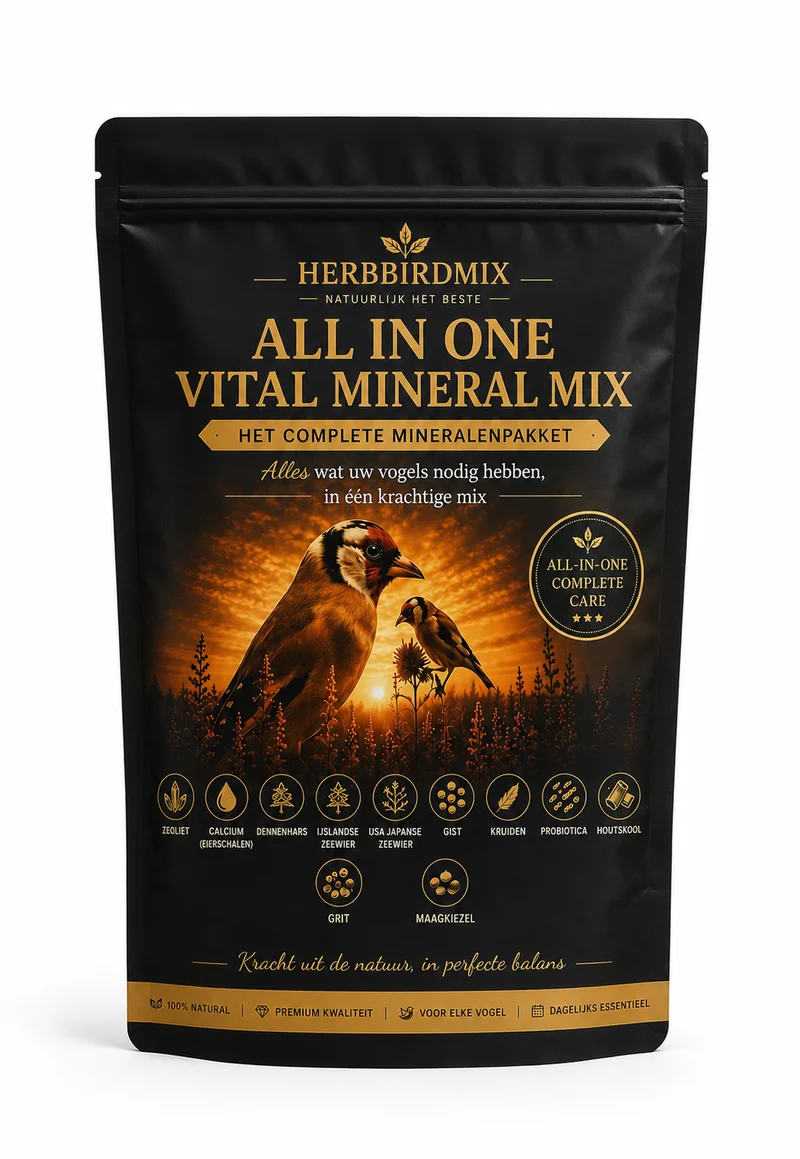 Mezcla de minerales vitales todo en uno de 1,5 kg con hierbas y mezcla para aves.