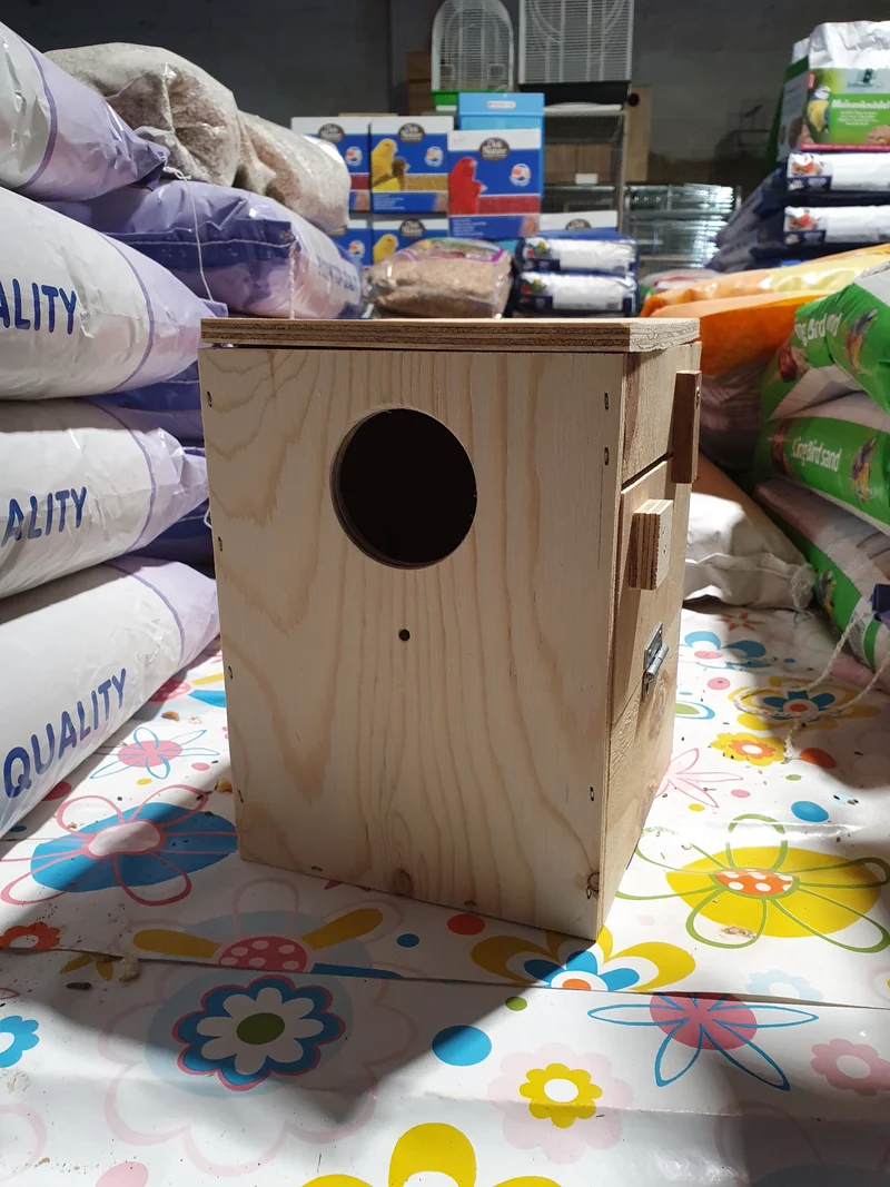 Bloque nido periquitos 17 x 17 x 23