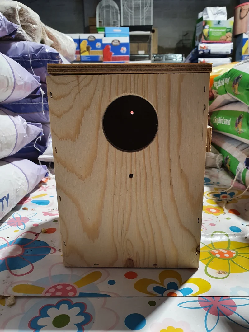 Bloque nido periquitos 17 x 17 x 23