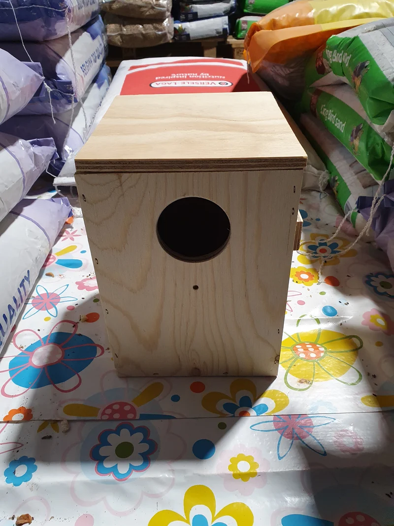 Bloque nido periquitos 17 x 17 x 23