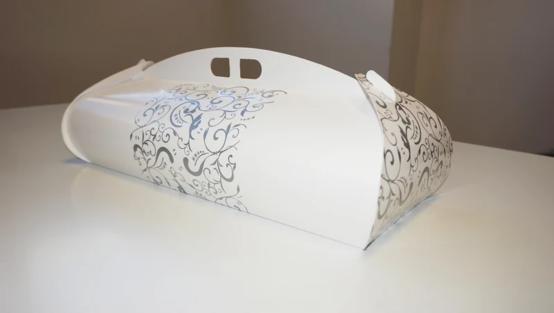 Caja Brazo/Tronco de Navidad 40x15x13cm