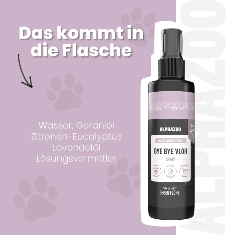 ByeByeVloh Flohspray para perros