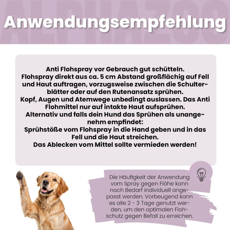 ByeByeVloh Flohspray para perros