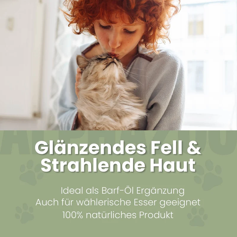 Aceite de salmón para gatos