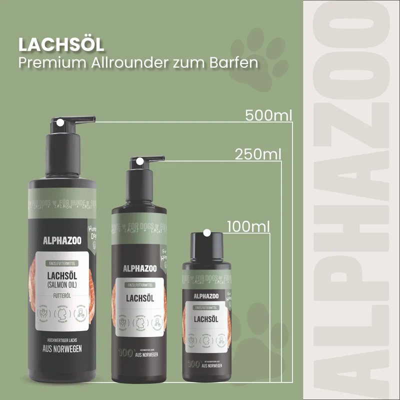 Aceite de salmón para perros