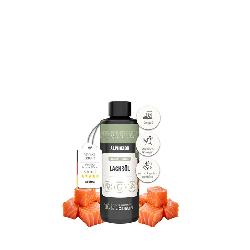 Aceite de salmón para perros