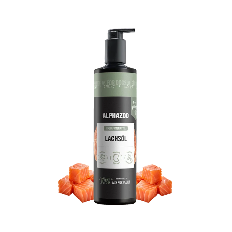 Aceite de salmón para perros