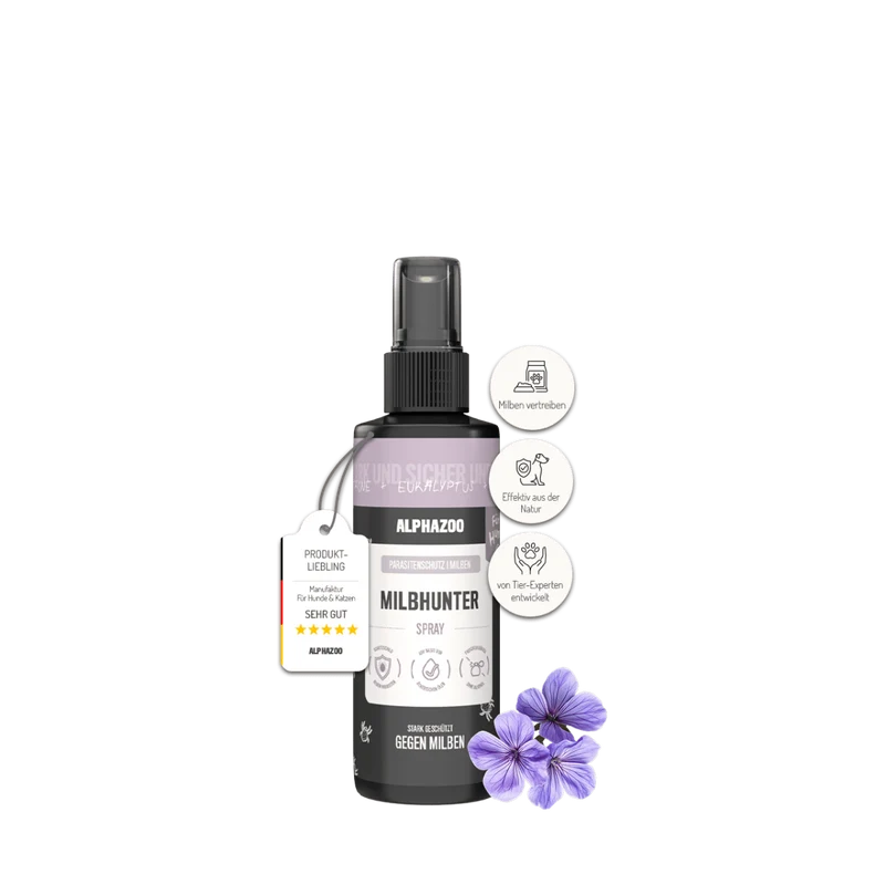 MilbHunter Milbenspray para perros