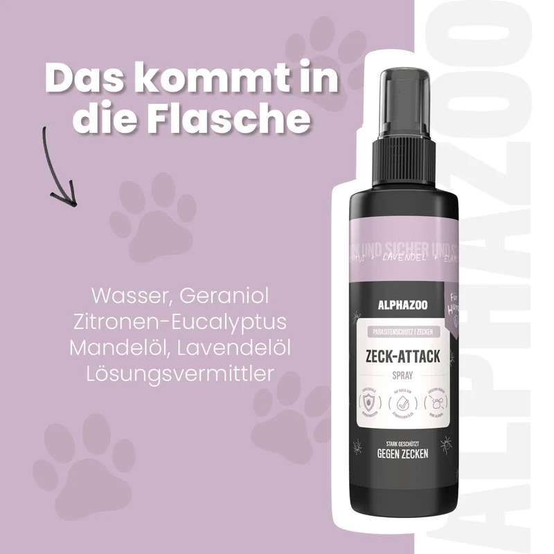 ZeckAttack Zeckenspray para perros