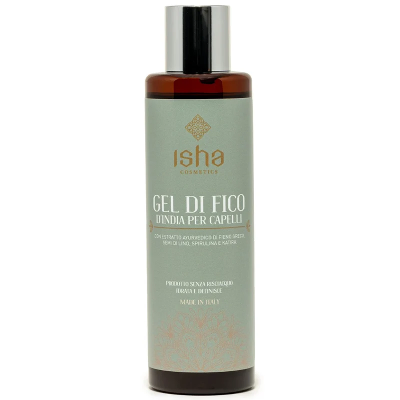 Isha Cosmetics Hair Gel with Indian Cactus Oil 200ml