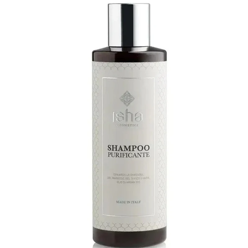 Isha Cosmetics Ghassoul Clay Purifying Shampoo 200ml