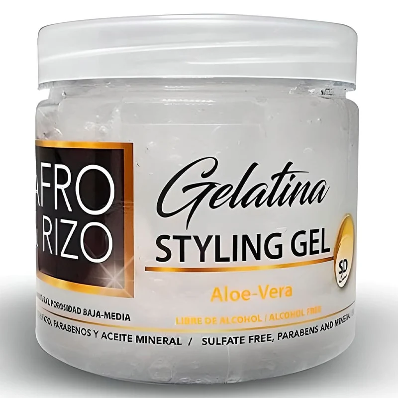 Afro & Rizo Gelatina Con AloeVera 355ml