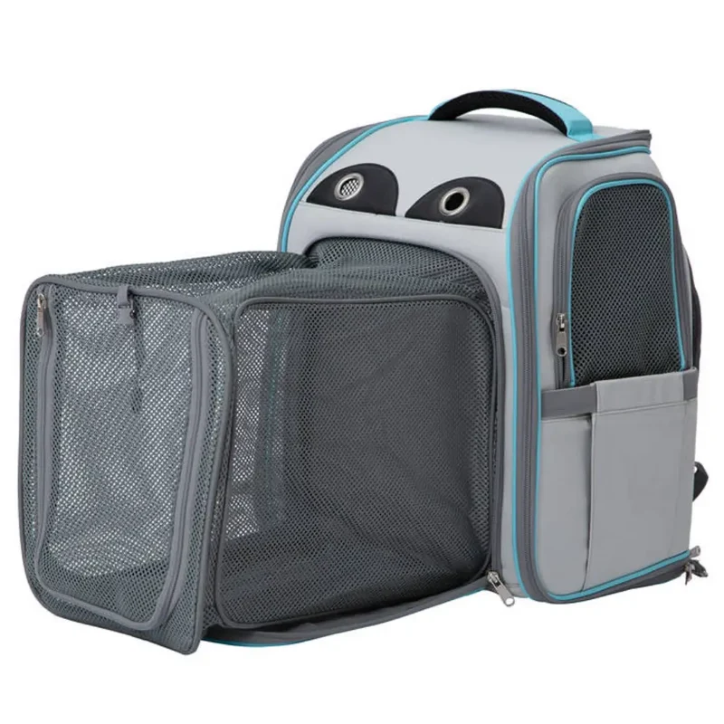 Freedog Mochila Fuji Con Compartimento Rosa y Azul 42X39X26