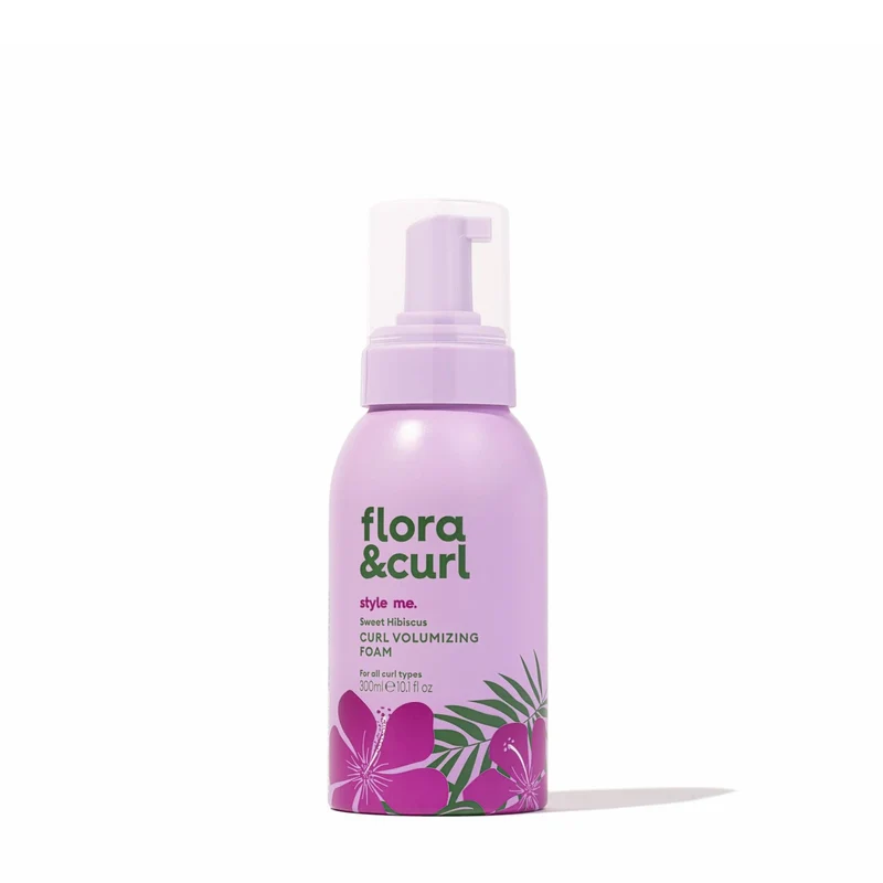 Flora & Curl Style Me Sweet Hibiscus Curl Volumizing Foam 300ml