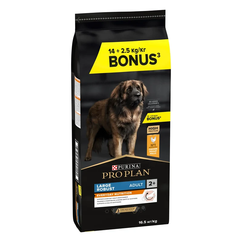 Pro Plan Dog Large Robust Adult Pollo 14 kg+2,5 kg gratis