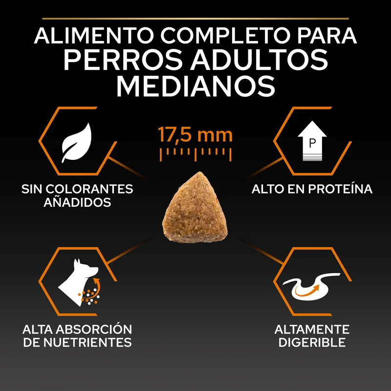 Pro Plan Dog Medium Adult Pollo 14 kg+2,5 kg gratis