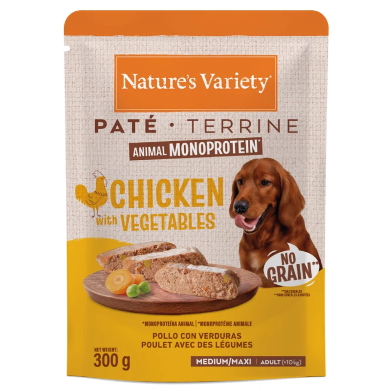 Nature'S Variety Dog Original Paté Medium/Maxi Sin Cereales 300 g