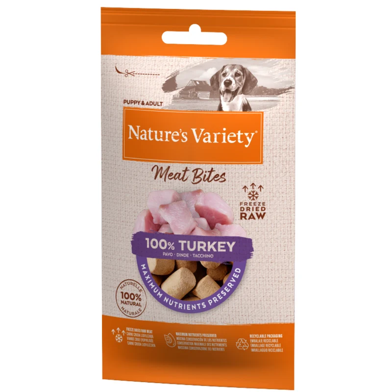 Nature'S Variety Meat Bites 20 g Snack para Perros