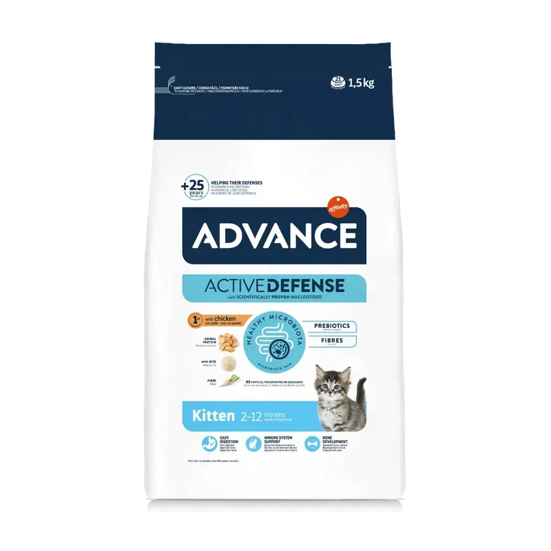 Advance Kitten Pienso con Pollo y Probióticos para Gatitos