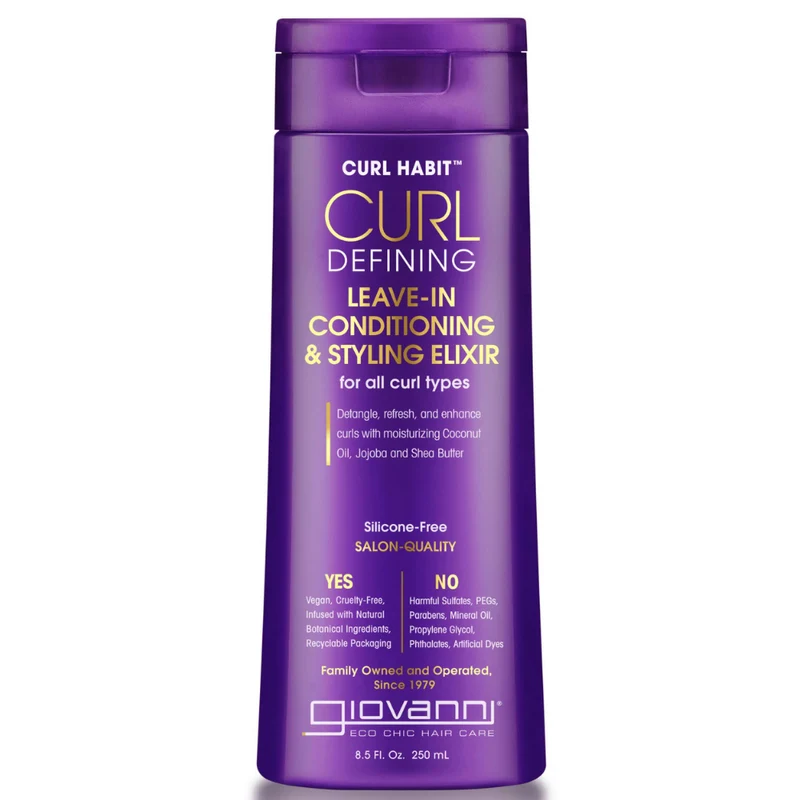 Giovanni Curl Habit Curl Defining Leave-In Conditioning & Styling Elixir 250ml