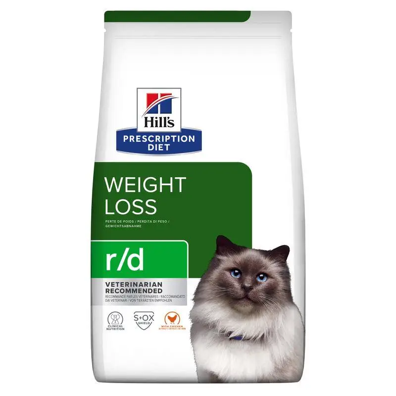 Hill'S R/D 3 kg Pienso para Gatos - Pérdida de Peso - Weight Loss