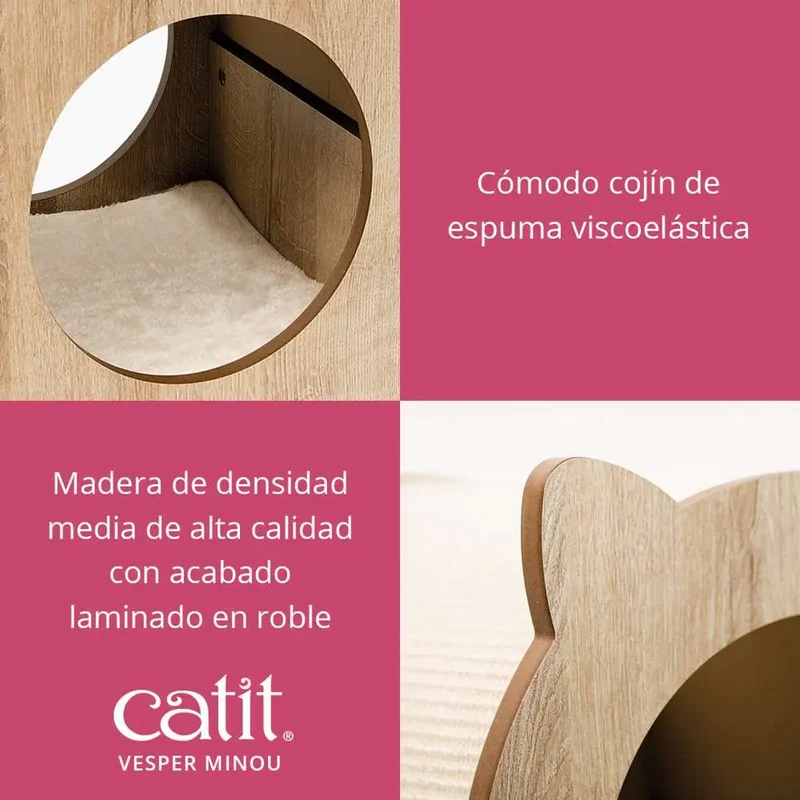 Catit Rascador Vesper Minou 36X36,5X40,5 cm