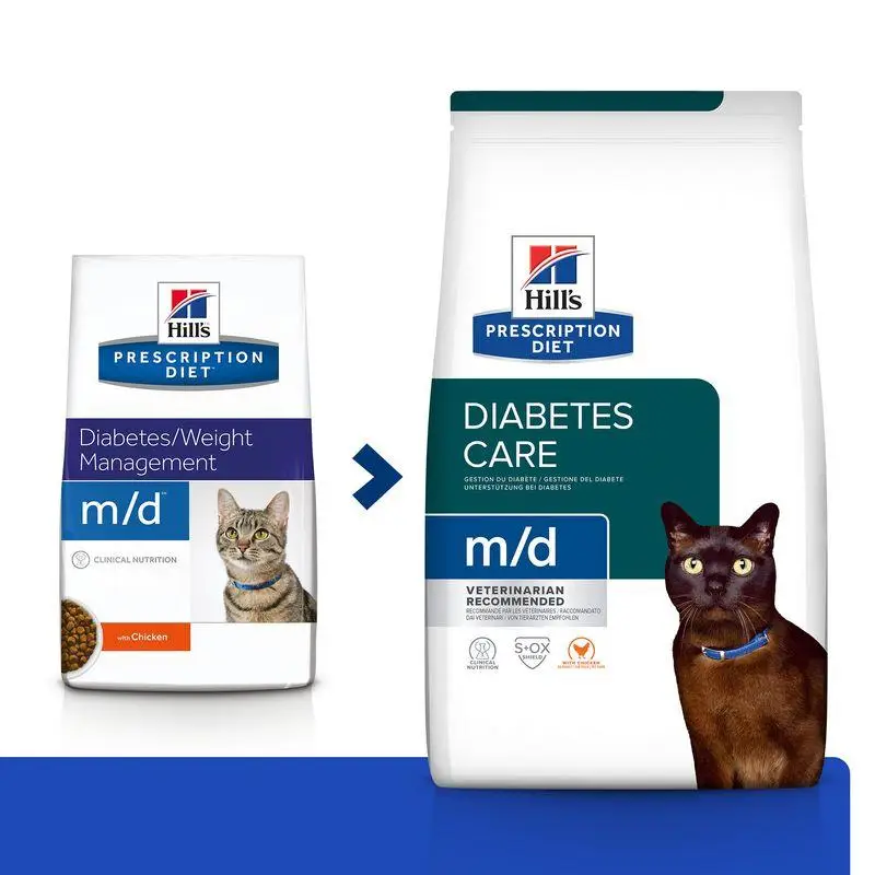 Hill'S M/D 3 kg Alimento para Gatos