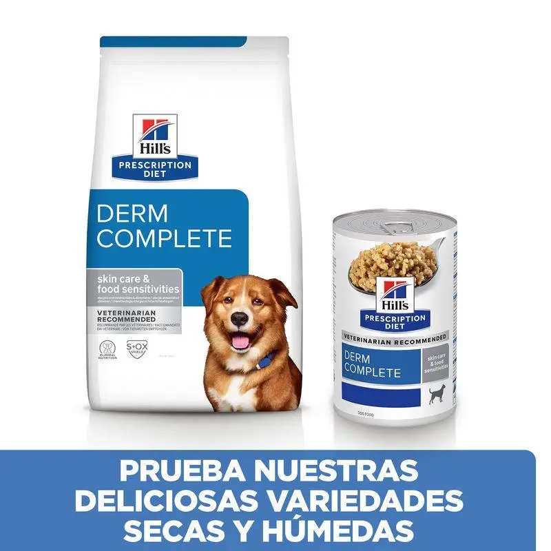 Hill'S Derm Complete 4 kg Alimento para Perros