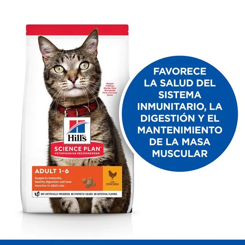 Hill'S Science Plan Adult Pollo 7 kg Alimento para Gatos