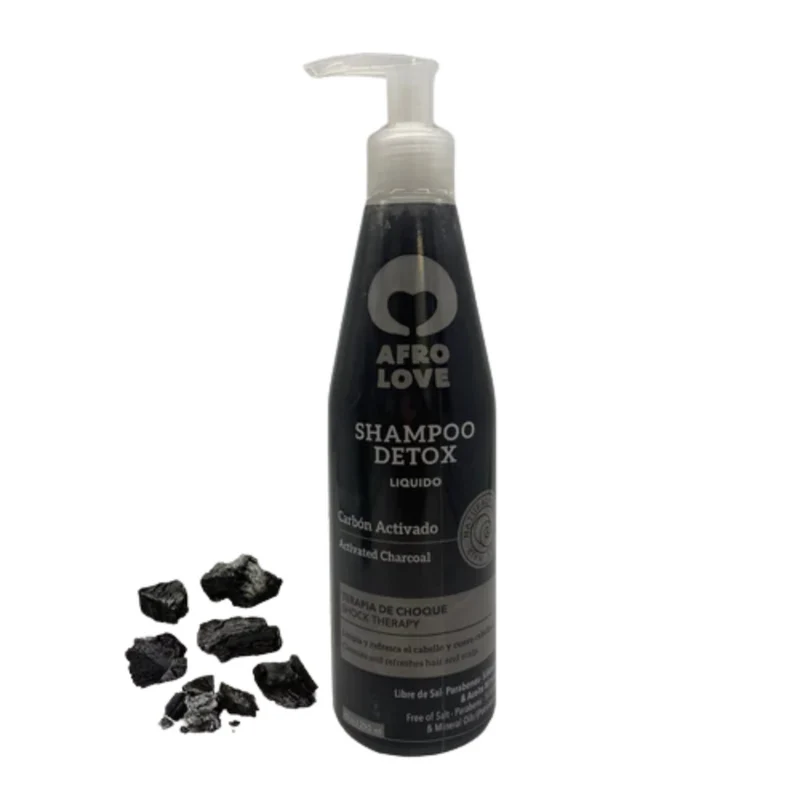 Afro Love Shampoo Detox Carbón Activado