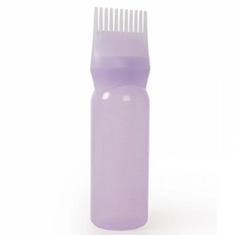 Bifull Cola Comb Peine Aplicador de Tinte y Tratamientos Lila