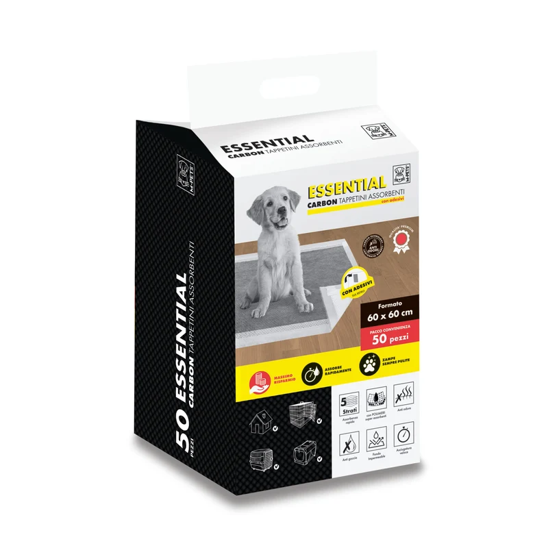 ESSENTIAL Carbon Training Pads 60 x 60 cm