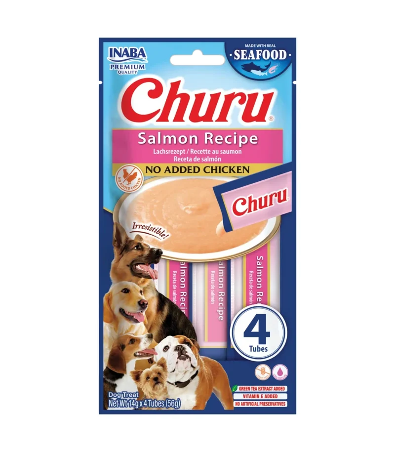 Churu Receta de Salmón para Perros