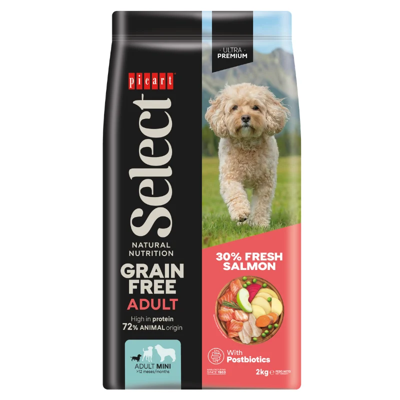 Picart Select Adult Mini Grain Free Salmón Pienso para Perros