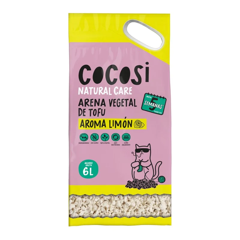 Cocosi Lecho Vegetal de Tofu para Gatos